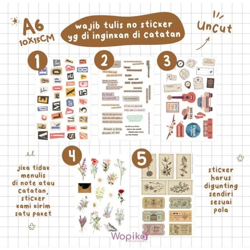 SCRAPBOOK A4 UKURAN BESAR (TERMURAH) 20x30cm | JOURNALING TEBAL AESTHETIK 4