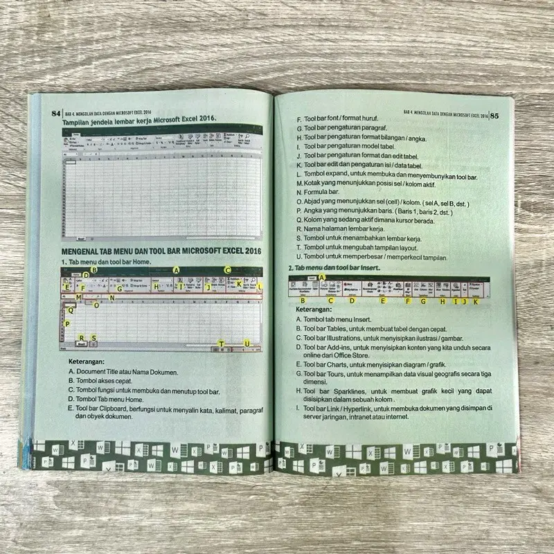 Buku Panduan dan Praktik Dasar Komputer untuk Pemula Lingkar Media 128 Halaman 25 x 17cm CD Full Colour 4