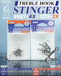 Gambar Kail Treble Kenzi STINGER Hook Kuat Murah - 2 6pcs dari FISHINGIN Kab. Sukoharjo 3 Tokopedia