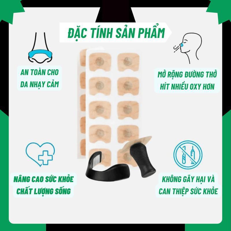 【COD-Ưu đãi lớn】 Kẹp Mũi Nam Châm Mở Rộng Đường Thở Rexsports CHẤT LƯỢNG CAO giúp thông mũi giảm NGÁY, NGỦ NGON, TĂNG TẬP TRUNG 5