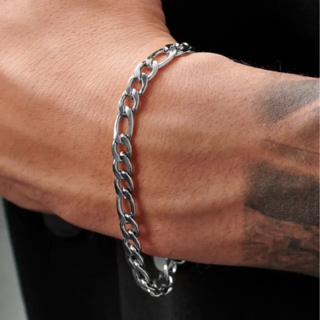 GELANG TITANIUM STANLEES STELL PRIA WANITA COWO CEWE MODEL RANTAI ANTI