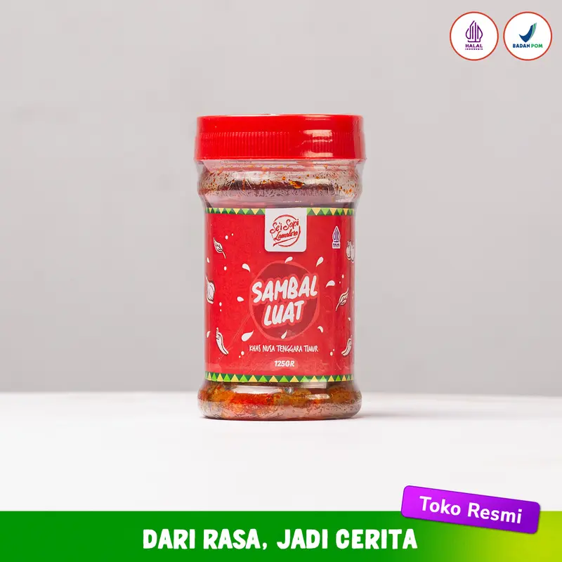 Sambal Luat 125gr | Sambal Nusantara | Sei Sapi Lamalera 0