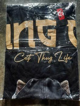 Product Review of Atasan Kaos T-Shirt Pria Distro Streetwear Motif CAT WORKING Warna Hitam Lengan Pendek Terbaru Bahan Katun from M**🫶 1