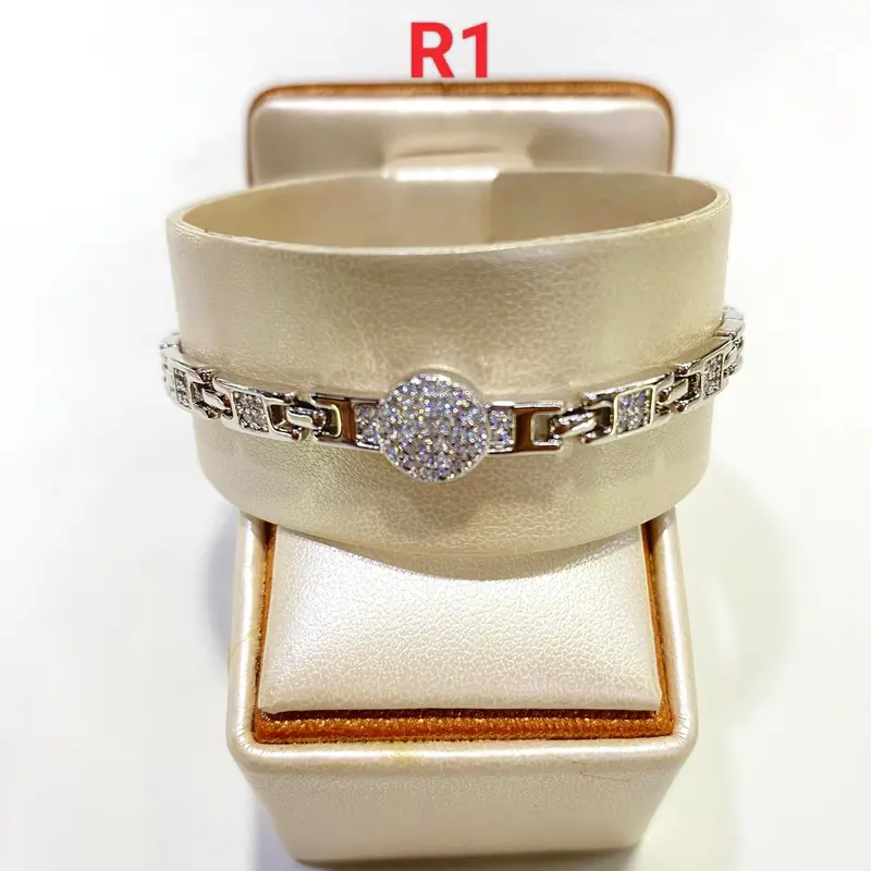 Gelang xuping original model rantai permata mengkilau 1