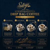 Gambar Drip Bag Coffee Filter - Sunda Aromanis ( 12g ) Kopi Instant Filter Tanpa Ampas - By Sutoyo Coffee dari Sutoyo Coffee Official Store Kota Bandung 2 Tokopedia