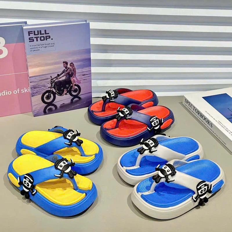 Dép kẹp xỏ ngón bé trai hình siêu nhân thời trang A03