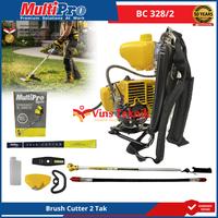 Gambar MULTIPRO BC 328/2 Mesin Potong Rumput Gendong Brush Cutter 2 Tak BC328/2 dari Vins Teknik Bekasi Kota Bekasi 4 Tokopedia