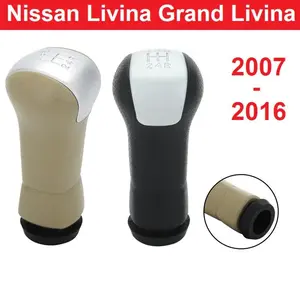 Shift Knop Manual Nissan Livina Grand Livina 2007-2016 Gear Knob MT Nissan Livina Manual Tombol Pergantian Gigi Grip Aksesoris Sesuai Model