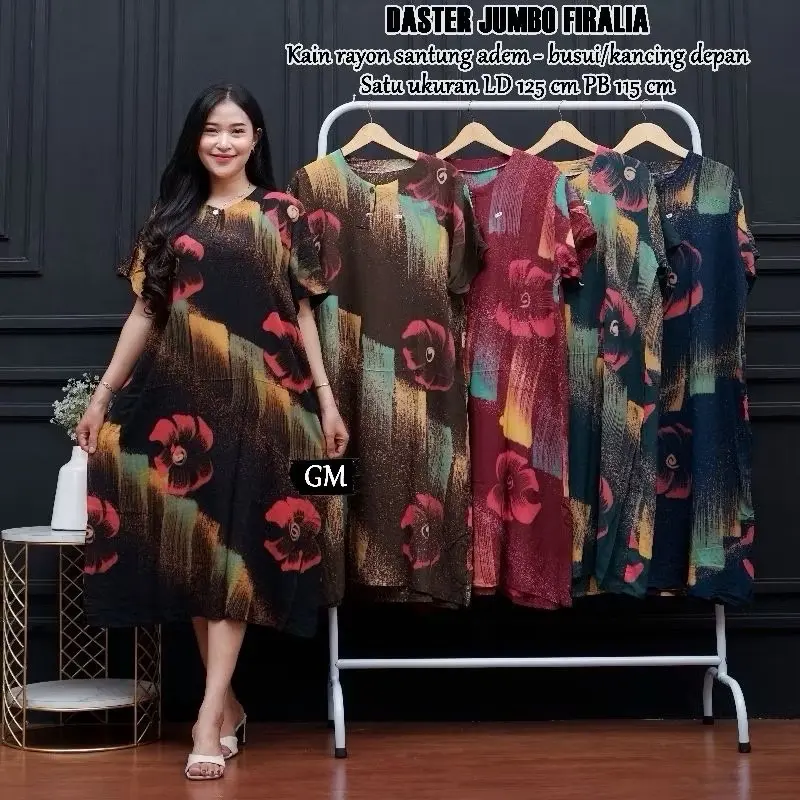 ￼PAKET DASTER 100 RIBU 3 PCS DASTER JUMBO LD130 DASTER TERBARU HOMEDRESS BUSUI BUMIL DASTER PREMIUM  Rayon Busui Bumil 0