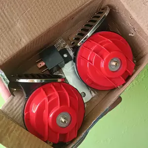 KLAKSON KEONG DOUBLE TWIN TONE 410-510Hz ECHO 12V FREE RELAY KLAKSON DOBEL WATERPROOF KLAKSON UNIVERSAL MOTOR MOBIL TWIN SNAIL HORN DOUBLE HORN + MUR BREKET PNP WATERPROF 12 VOLT MIO BEAT VARIO FAZZIO FILANO STYLO M3 REVO SUPRA VEGA AVANZA BRIO HRV BRV