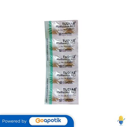 TUDIAB 500 MG STRIP 10 TABLET