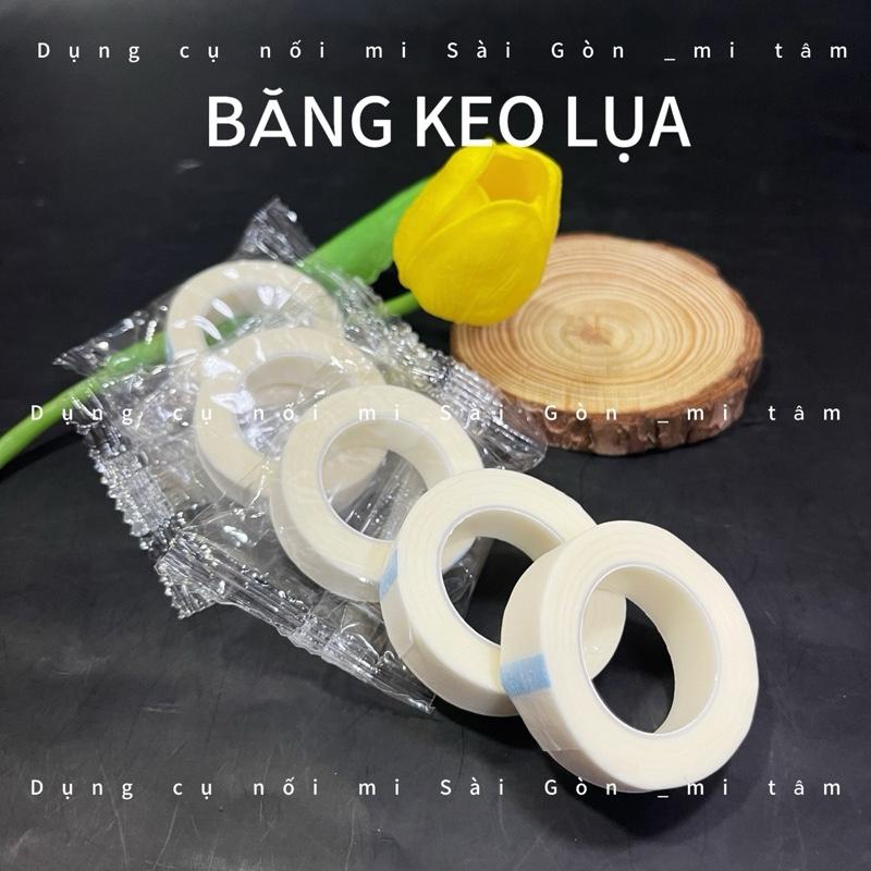 Băng keo lụa , băng keo dán mi dưới, băng keo Dụng cụ nối mi _ Phụ liệu nối mi Mi Tâm 5