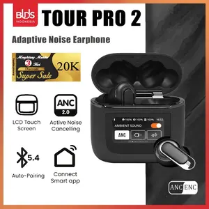 【100% Original】True Wireless Bluetooth Earphone Tour Pro 2 True wireless Noise Cancelling earbuds ANC ENC（BALANCE/BASS/JAZZ/STUDIO Mode adjustment）