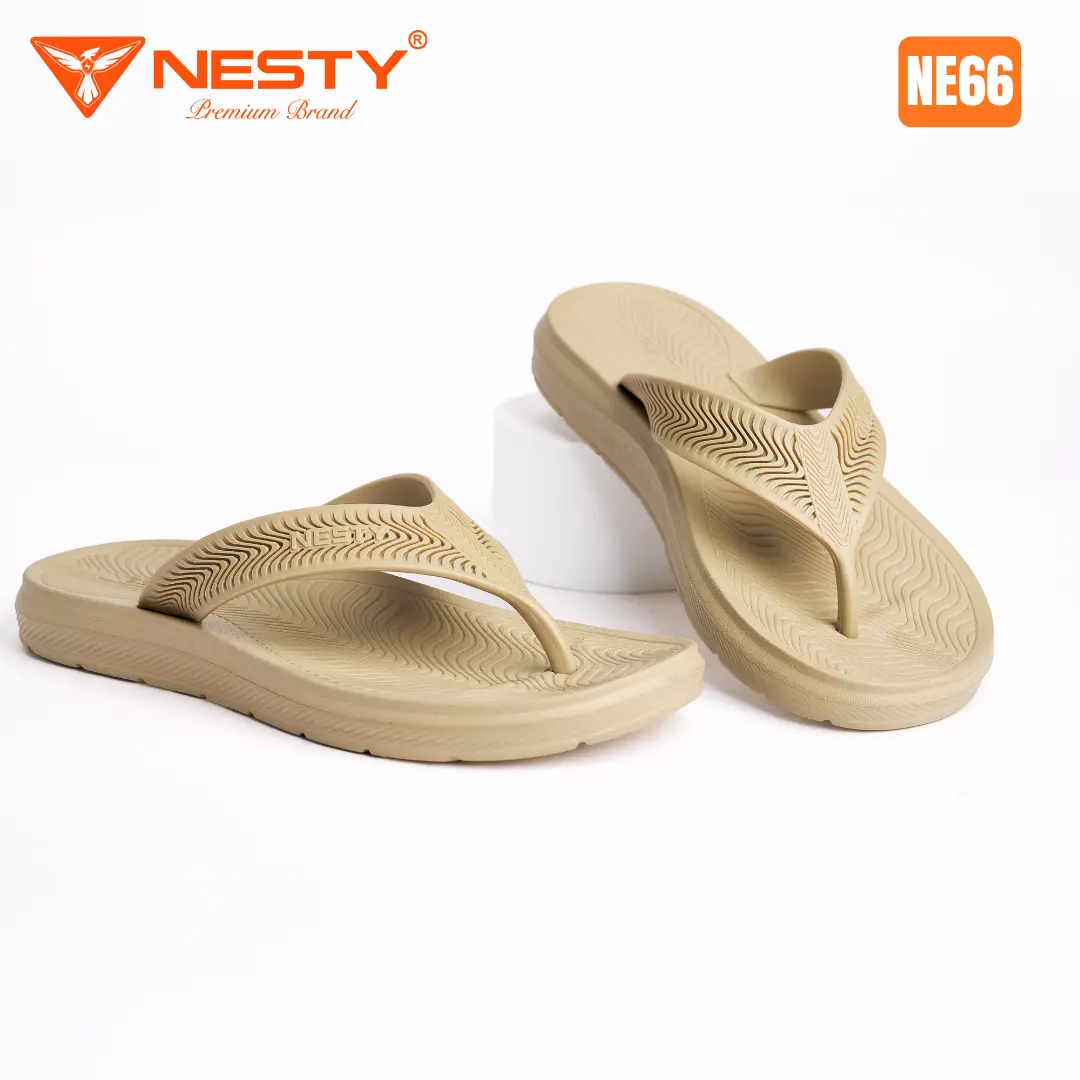 [NE66] DÉP KẸP NESTY SIÊU NHẸ- ĐƯỜNG VÂN 3D HIỆN ĐẠI (KO4)