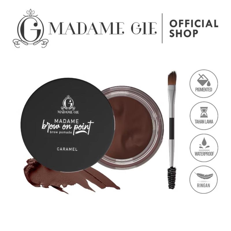 ￼Madame Gie Madame Brow On Point – Make Up Eyebrow Pomade Cream Pensil Alis Waterproof 6