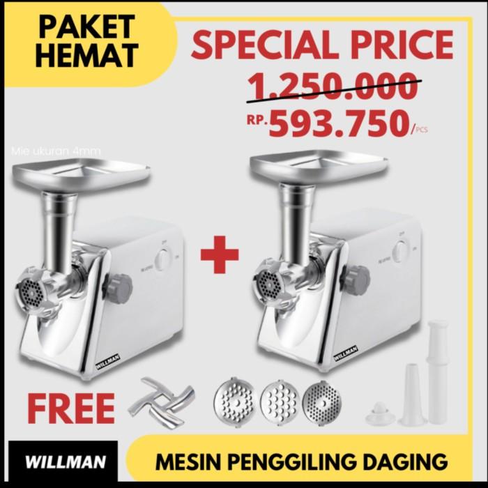Gambar PROMO Mesin Giling Daging Meat Grinder WILLMAN MG301 dari Willman Indonesia Kota Administrasi Jakarta Timur Tokopedia