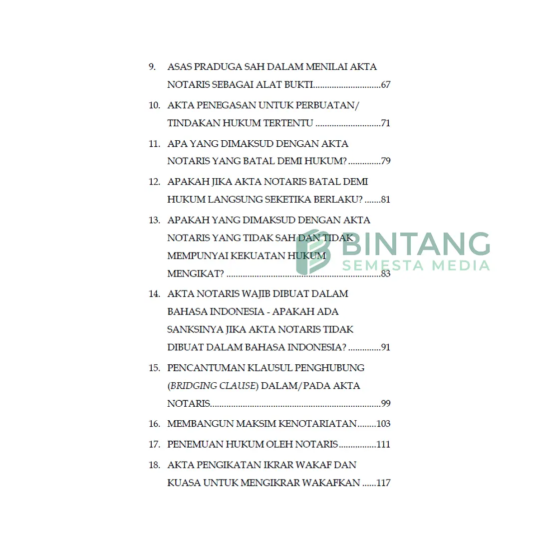 Kompilasi Indonesia Notary Community (INC): Seberkas Catatan Normatif Hukum Kenotariatan