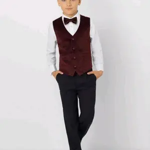 Rompi blazer rompi pormal polos anak bahan  ribstop tebal. Pakaian Fashion