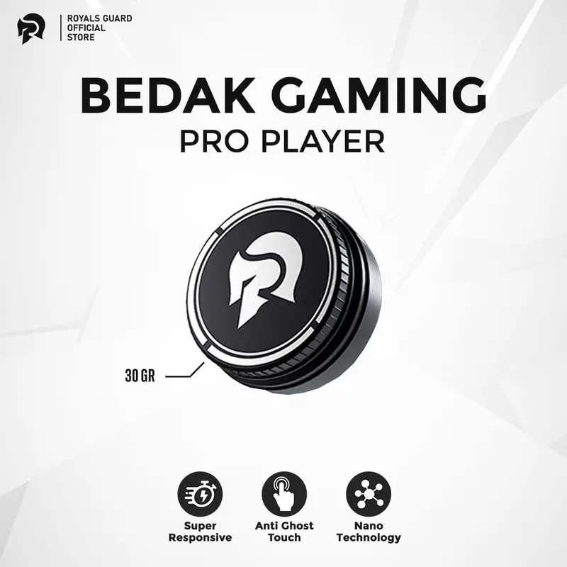 Royals Dust Bedak Gaming Premium x Ko Lius UKURAN KECIL Gaming