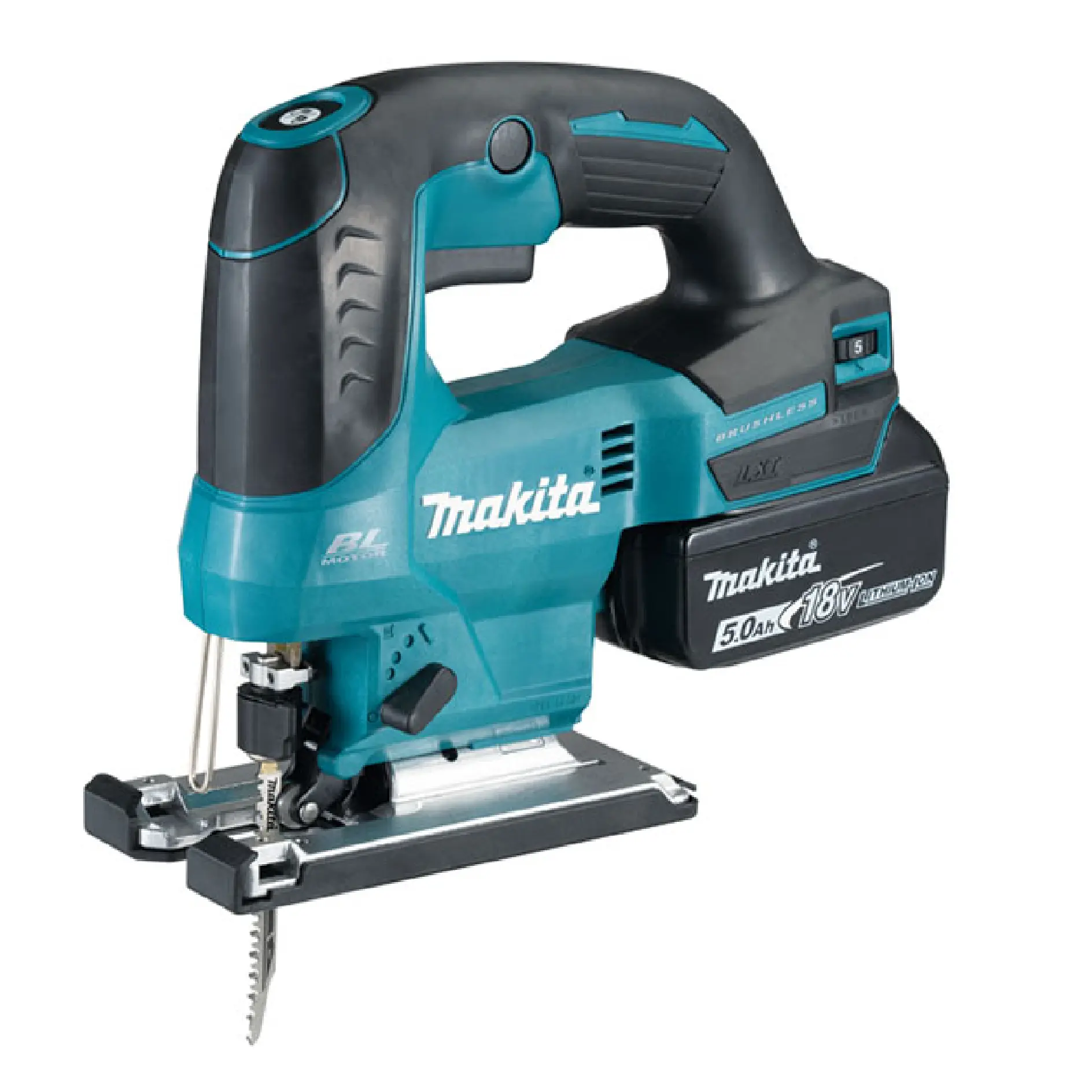 Makita DJV184RTJ 2 X 18V 5.0AH LI-ION BRUSHLESS CORDLESS JIG SAW