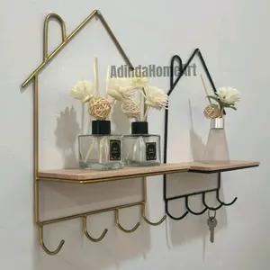 Rak Gantungan Kunci Estetik || Hiasan Dinding Besi Estetik