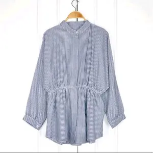 Kemeja Haruka Shanghai | Atasan Wanita Baju Fit Katun Nyaman Motif