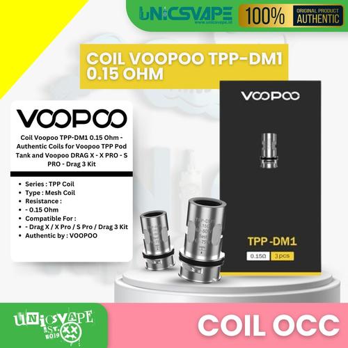 elf bar vape uk Voopoo TPP Replacement Coils For Drag 3 Kit main image 1