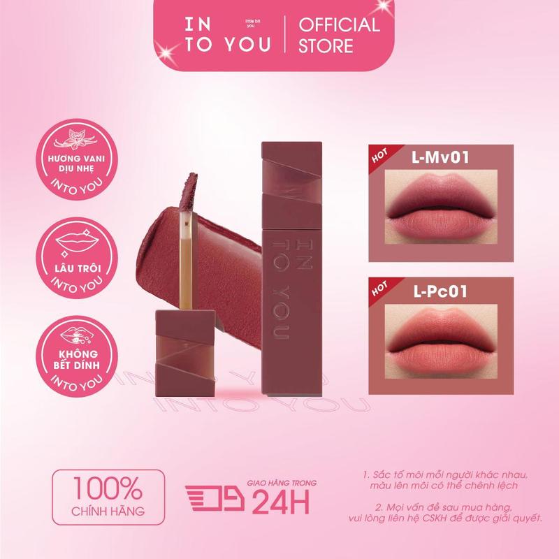 Son Kem Màu In Lì Nhẹ Nhàng, Thương Hiệu Nhỏ Giọng Giữ Màu, Son Kem Nhung Lì, Dành Cho Bạn