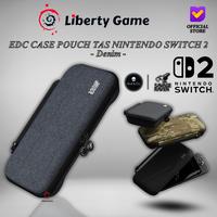 Gambar Skull & Co. x SAVAGE RAVEN EDC Case Denim for Nintendo Switch 2 / Carrying Eva Case Hard Shell Water Resistant Protection Cover Bag Tas Pouch Switch 2 / NS2 dari Liberty Game Store Kota Administrasi Jakarta Utara 1 Tokopedia