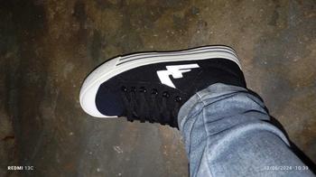 Product Review of Sepatu Sneakers Aeko Newtwoyers Blackwhite High Klasics Reflective from k**i 1