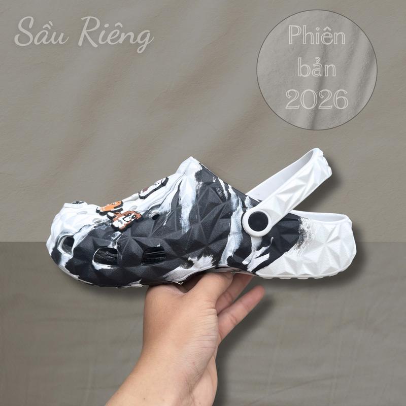 DÉP SỤC SẦU RIÊNG PHỐI MÀU PHIÊN BẢN 2026 – SIÊU NHẸ CHỐNG TRƠN TRƯỢT
