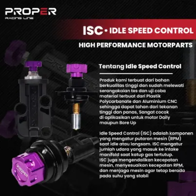 IDLE SPEED CONTROL ISC MANUAL LANGSAM VARIO 125 150 BEAT FI ESP PROPER RACING LINE 2