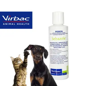 Virbac Sebazole 250ml - Shampoo Anti Jamur Anjing Kucing