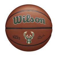 Gambar 6.6 Mega Sale | Wilson NBA Team Alliance Bola Basket Mil Bucks Indoor/Outdoor Bahan Polyurethane Size 7 - WZ4029317XB7 dari Wilson Indonesia Official Shop Kota Bekasi 4 Tokopedia