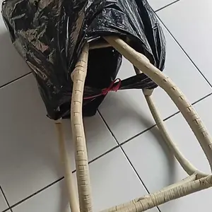 Kursi Boncengan Anak Usia 9 Bulan - 4 Tahun Rotan Asli Full Anyam Sintetis Untuk Motor Matic Kuat dan Kokoh - Furniture Edisi Polos