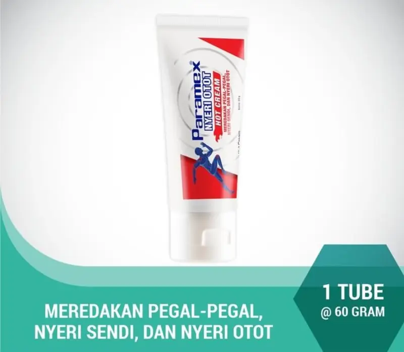 Paramex Nyeri Otot Hot Cream 60 g 1