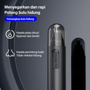 Wajib Punya Pria! Cukur Bulu Hidung LEJ03, Aman Gak Sakit, Baterai Tahan 5 Jam. Simple & Efektif!