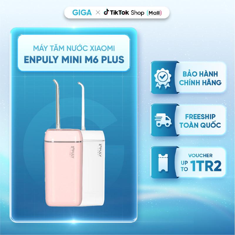 [Daily] Máy tăm nước Xiaomi ENPULY Mini M6 Plus - kháng nước IPX8 thuận tiện