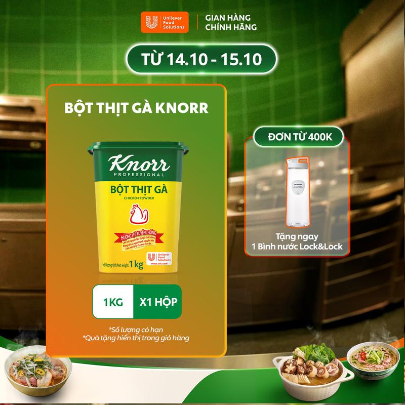 Bột Thịt Gà Knorr Professional 1kg - Chuyên Dùng Cho Nấu Ăn