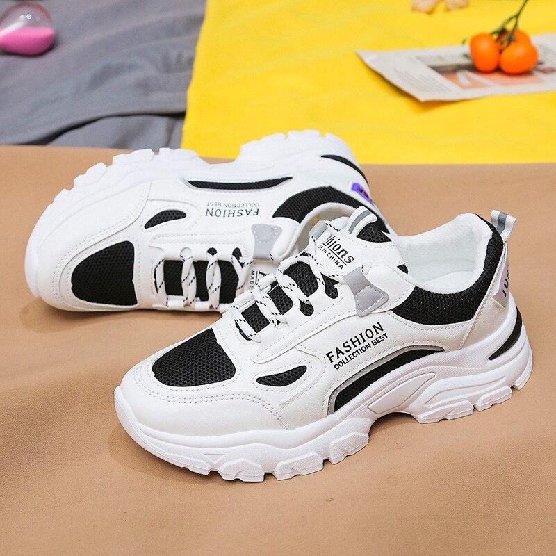 Sepatu Wanita Sneaker Putih terbaru 2025 Korean Style Terbaru 2024 Casual Shoes sport Kasual Cewek sekolah 1