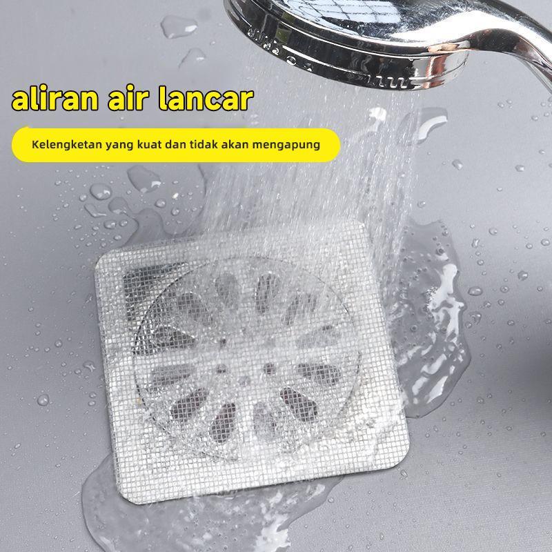[Patch filter floor drain anti serangga]+ [Patch floor drain sekali pakai]+ [Patch drain lantai kamar mandi]+ [Kisi filter rambut] 2