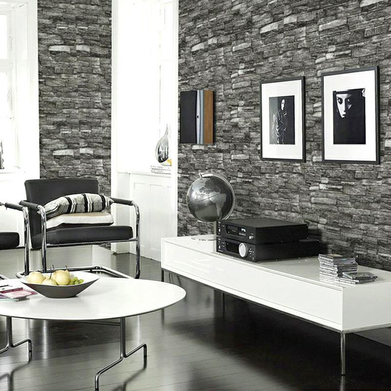 1pcs 70*15cm/27.56*5.91in DIY 3D Foam Wall Stickers Brick Wallpaper Self-adhesive Waterproof Anti-mould Room Home Living Room Bathroom Kitchen Bedroom Decoration