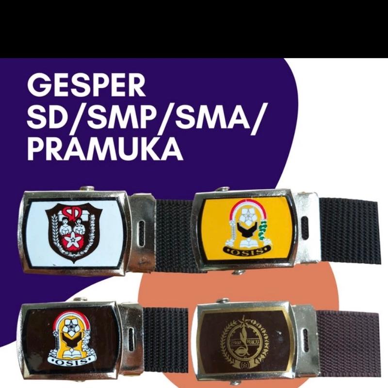 Gesper seragam sekolah gesper Sd SMP SMA dan gesper Pramuka 1