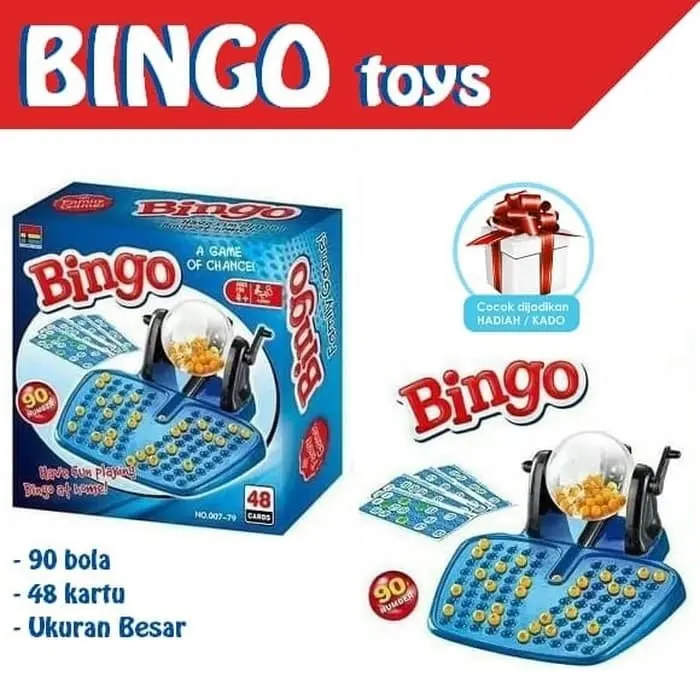 Mainan Keluarga Permainan Bingo Set