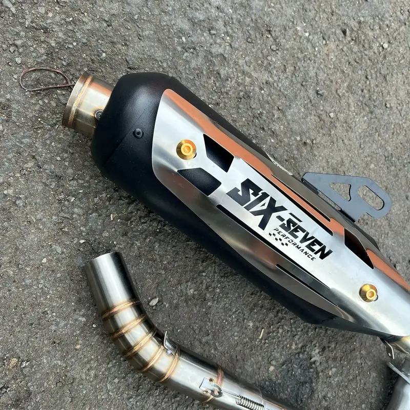 Knalpot Standar Racing Six Seven Mio Sporty M3 Beat Scoopy Genio Xride Soul Fino Vario Pcx Nmax Aerox 3