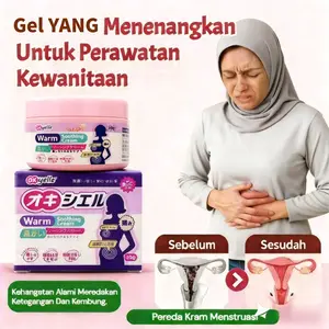 CREAM OKYELLE GEL HANGAT PERUT RELEKS MEMBANTU MERINGANKAN SAKIT PERUT PADA SAAT HAID MENGHANGATKAN PERUT Tubuh Perawatan