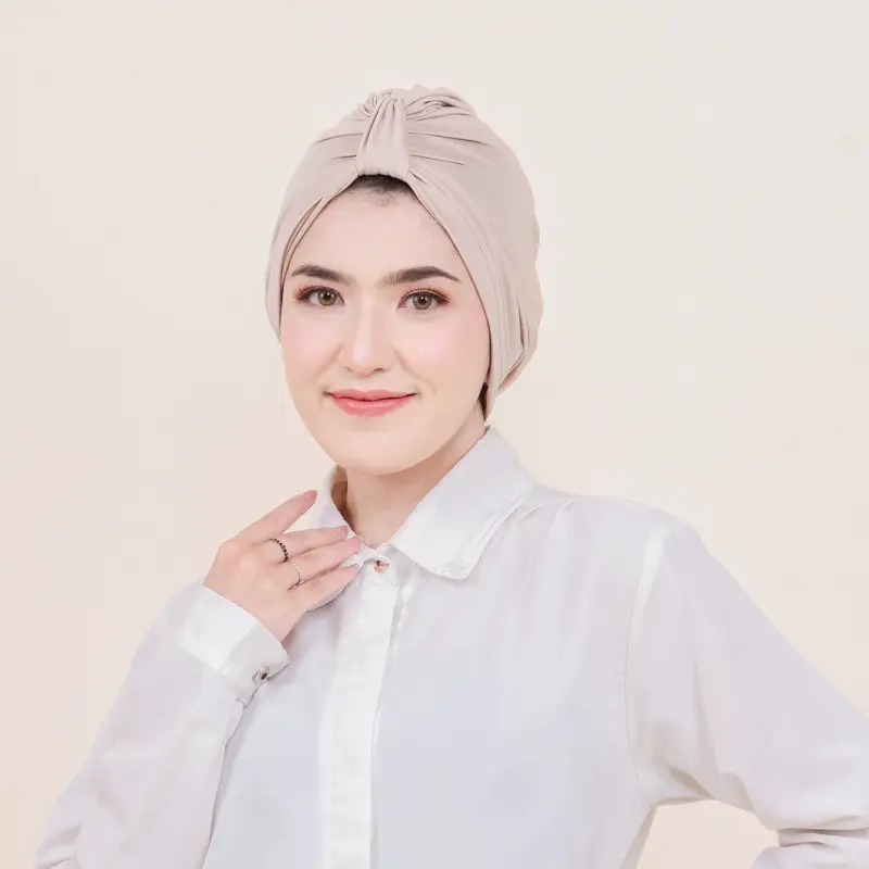 Ciput Simple Dewasa Jilbab Turban Wanita Model Terbaru 2