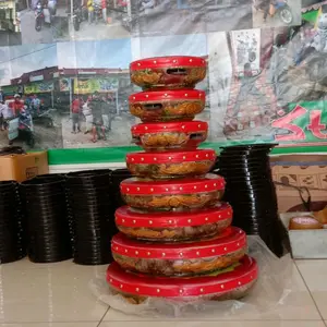 Qosidah Kulit Kambing Asli Set Rebana Cocok Untuk Berbagai Musik Dan Acara Keagamaan Harga Murah Meriah Termasuk Tas Dan Markis Piber Double