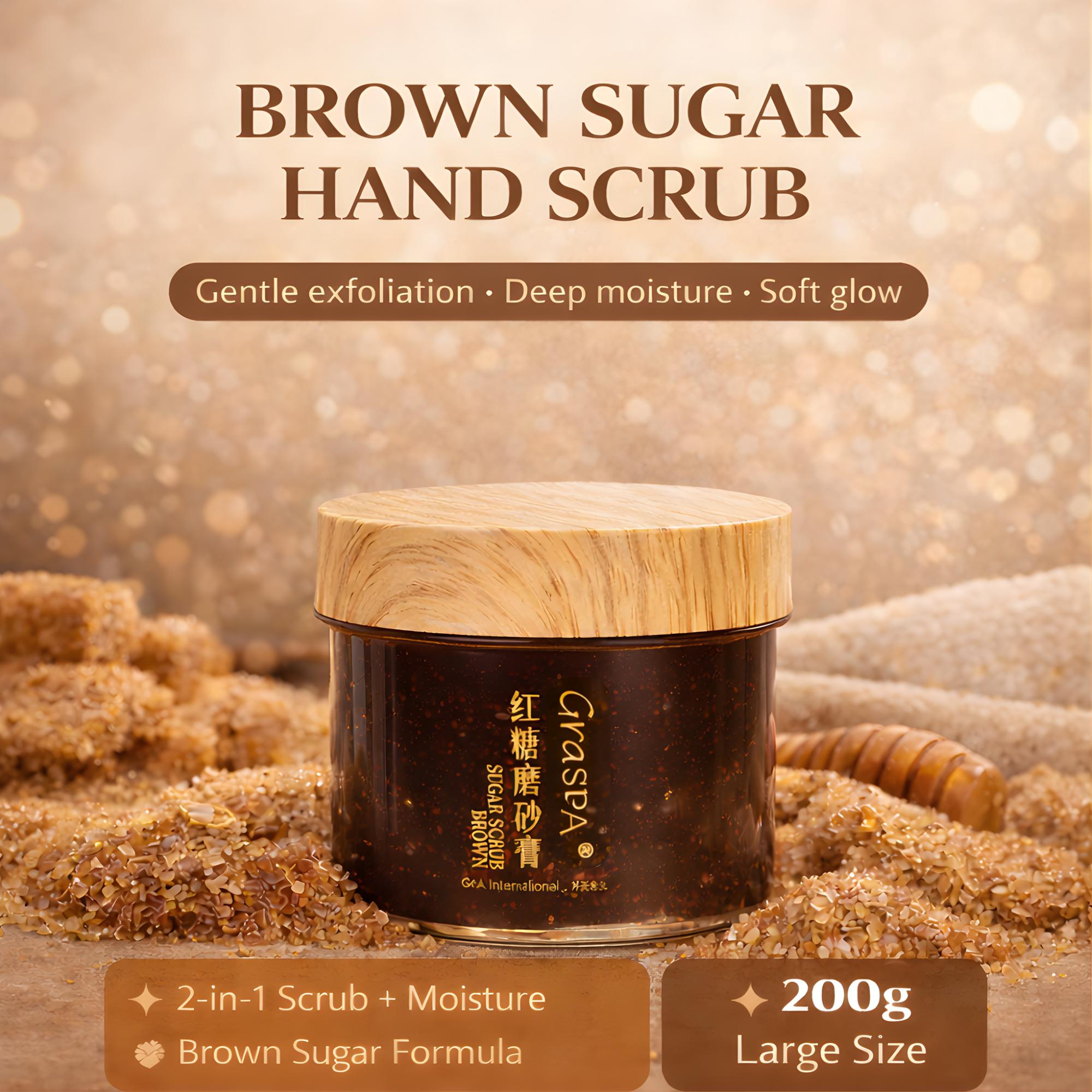 Graspa-Hand Scrub- Brown Sugar Hand Scrub