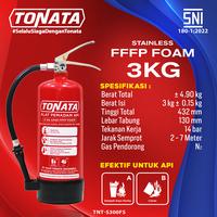 Gambar Alat Pemadam Api Stainless Tonata SNI / APAR FFFP Foam 3 kg dari Tonata Indonesia Kab. Tangerang 3 Tokopedia
